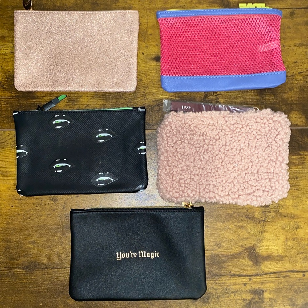 Lot of 5 IPSY Bags